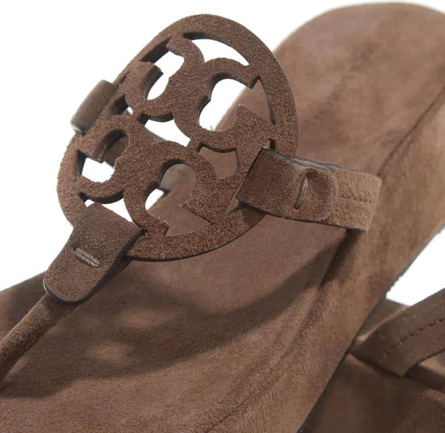 TORY BURCH Sandalen Miller Wedge 25Mm in bruin