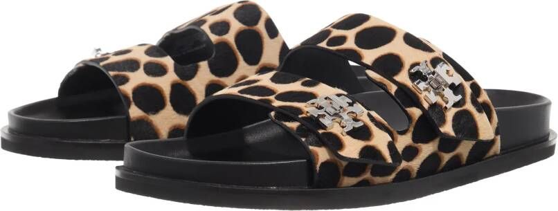 TORY BURCH Sandalen T Lock Sport Slide in beige