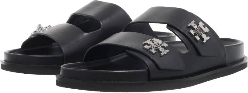 TORY BURCH Sandalen T Lock Sport Slide in zwart
