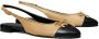 TORY BURCH Slingback Flat Shoes With Pointed Toe in beige - Thumbnail 1
