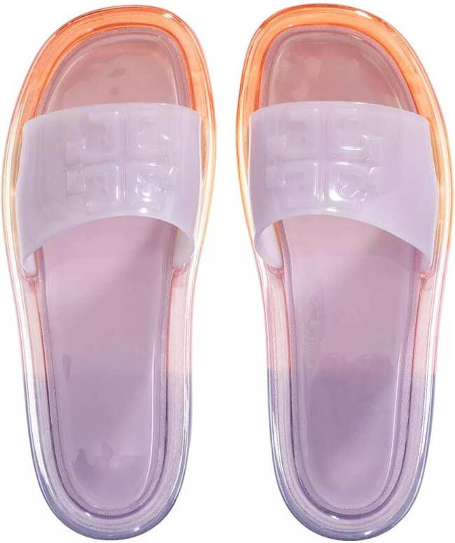 TORY BURCH Slippers Bubble Jelly in paars