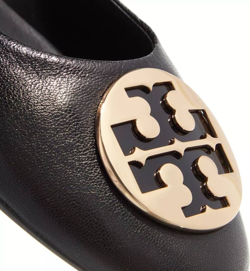 TORY BURCH Claire Ballet Ballerinas in Perfect Black Gold Black Dames - Foto 2