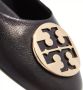 TORY BURCH Zwart Goud Ballerina's Elegant Platte Schoenen Black Dames - Thumbnail 2