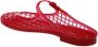 TORY BURCH Slippers & Mules Mellow Mary Jane Jelly in rood - Thumbnail 1