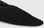 TOTEME Woven Leather Ballerina in zwart - Thumbnail 1