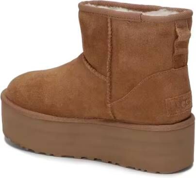Ugg Boots Classic Mini Platform Ankle Boots in bruin