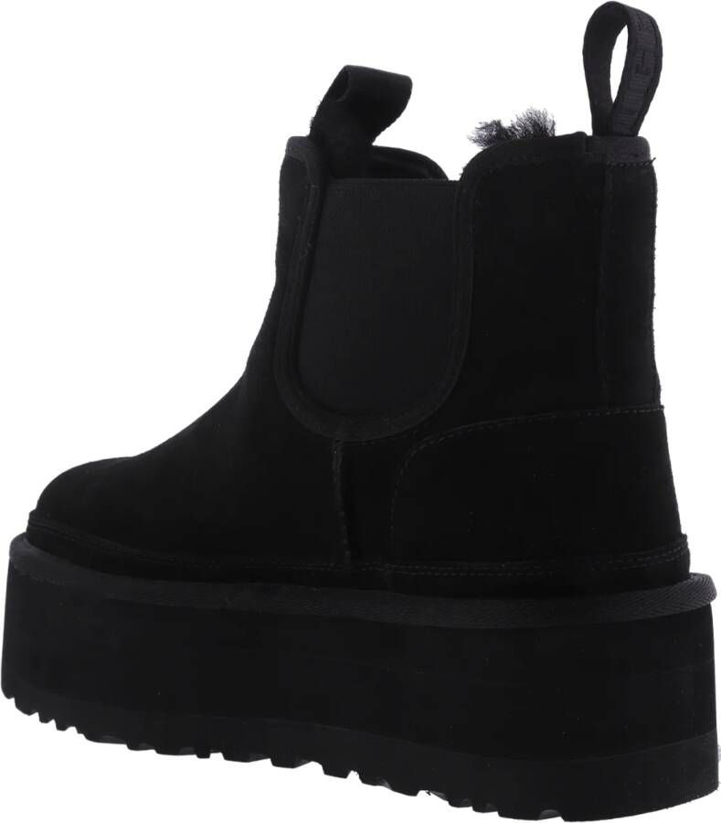 Ugg Boots Dames Neumel Platform Chelsea Zwart in zwart