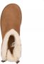 Ugg Dameslaarzen van omgekeerd schapenleer en suède voor herfst winter Beige Dames - Thumbnail 3
