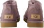 Ugg Boots W Classic Ultra Mini Boots Leather Purple in paars - Thumbnail 6