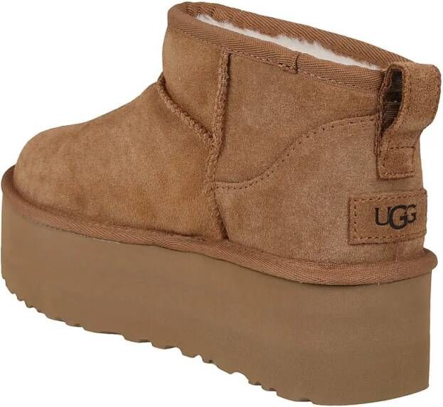Ugg Boots W Classic Ultra Mini Platform Boots in bruin