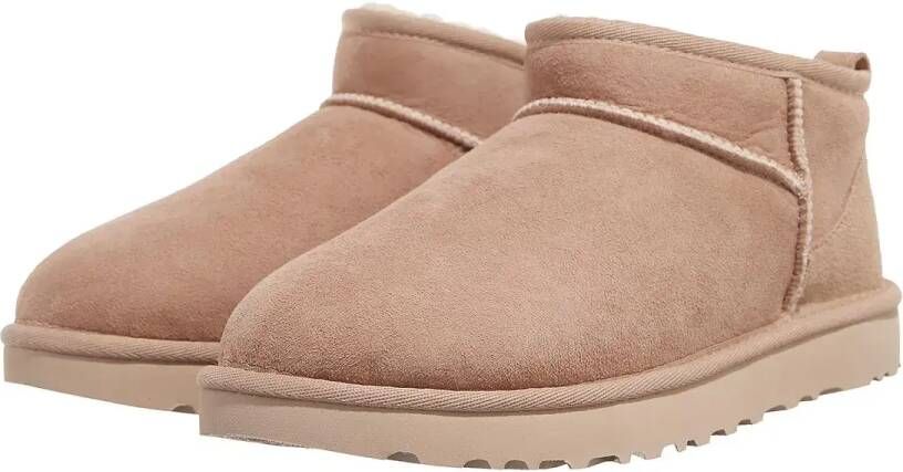 Ugg Enkellaarzen Boots Classic Ultra Mini in bruin