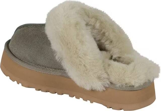 Ugg Sandalen Disquette Slides in beige