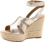 UGG Sandalen Dames W Careena Maat: 41 Materiaal: Leer Kleur: Goud - Thumbnail 4