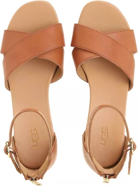 Ugg Sandalen W Eugenia in bruin