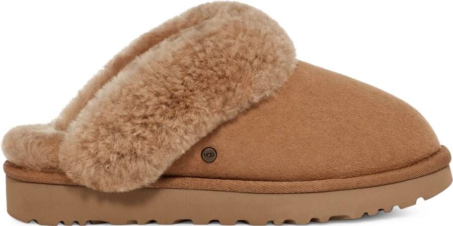 UGG Pantoffels Dames W Classic Slipper Ii Maat: 43 Materiaal: Suède Kleur: Cognac - Foto 8
