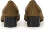 Uma Wang Brown Carbon Fiber Ballerina Shoes in bruin - Thumbnail 1
