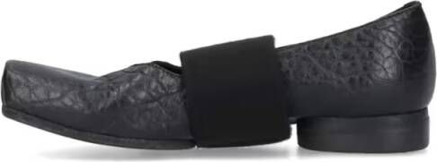 Uma Wang Heeled Ballerinas – Black in zwart