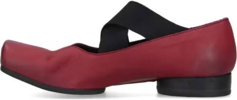 Uma Wang Heeled Ballerinas – Red in rood
