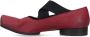 Uma Wang Heeled Ballerinas – Red in rood - Thumbnail 1