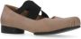 Uma Wang Smooth Leather Ballet Shoes in bruin - Thumbnail 1