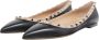 Valentino Ballerinas Rockstud Ballerina in poeder roze - Thumbnail 1