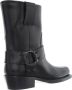 Valentino Garavani Boots Biker Rockstud in zwart - Thumbnail 1
