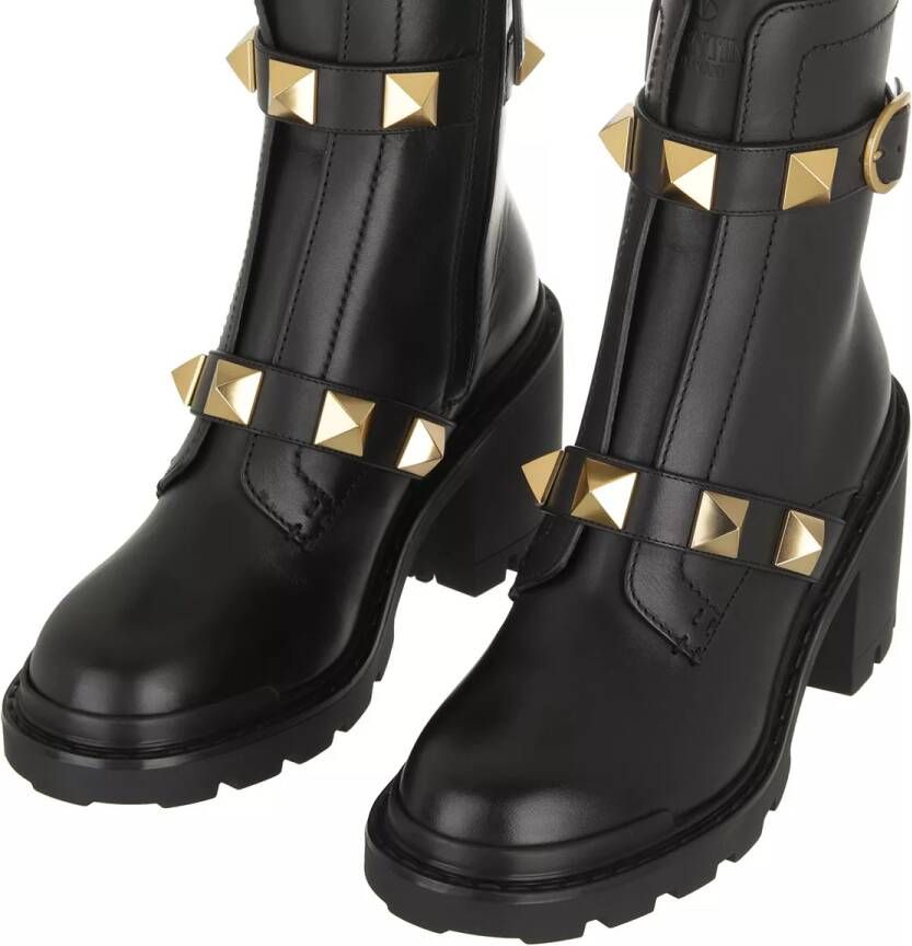 Valentino Garavani Boots & laarzen Boots Leather in zwart