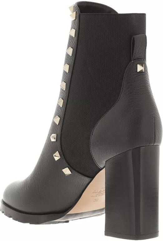 Valentino Garavani Boots & laarzen Rockstud Ankle Boots 90 Leather in zwart
