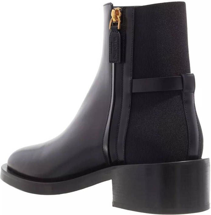 Valentino Garavani Boots & laarzen VLogo Bootie Leather in zwart