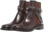 Valentino Garavani Boots Rockstud Beatle in bruin - Thumbnail 1