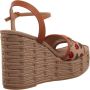 Valentino Garavani Espadrilles Wedge Espadrillas in bruin - Thumbnail 1