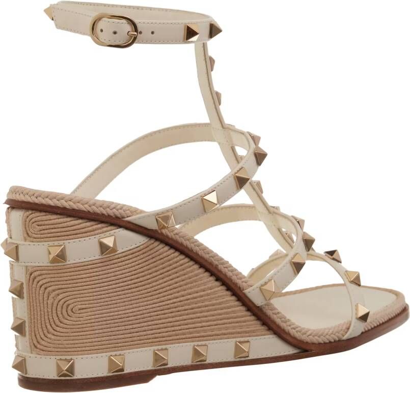 Valentino Garavani Espadrilles Wedge Espadrillas in wit