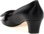 Valentino Garavani Hoge hakken 'Bowow' Pumps in zwart - Thumbnail 1