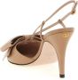 Valentino Garavani Hoge hakken Bowow' Slingback in roze - Thumbnail 2