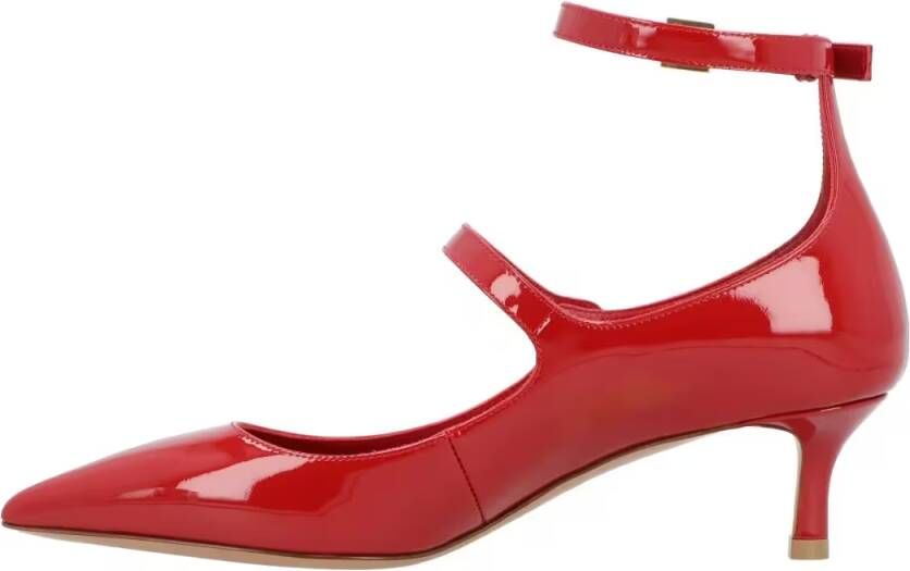Valentino Garavani Hoge hakken Ma Belle Pump in rood