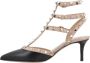 Valentino Garavani Hoge hakken Rockstud 65Mm Cage Pumps Black in zwart - Thumbnail 1