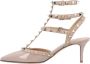 Valentino Garavani Hoge hakken Rockstud-Pumps Nude in beige - Thumbnail 1