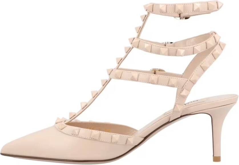 Valentino Garavani Hoge hakken Rockstud' Pumps Beige in beige