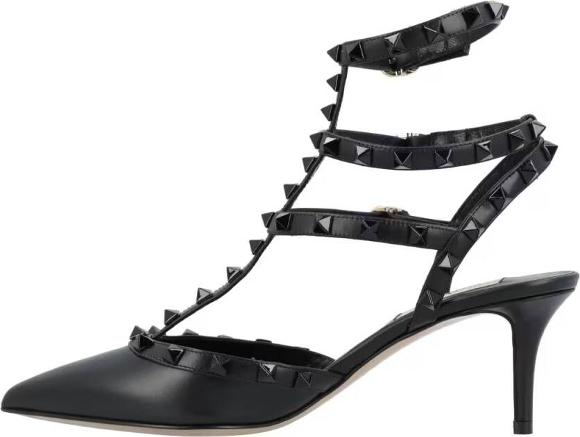 Valentino Garavani Hoge hakken Rockstud' Pumps Black in zwart