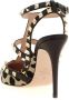 Valentino Garavani Hoge hakken 'Rockstud' Pumps in beige - Thumbnail 1