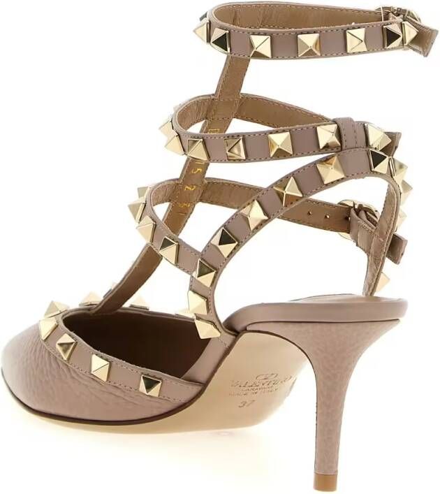 Valentino Garavani Hoge hakken 'Rockstud' Pumps in roze