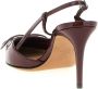 Valentino Garavani Hoge hakken Slingback Vlogo Signature in rood - Thumbnail 2
