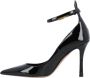 Valentino Garavani Hoge hakken Tan-Go Patent Leather Pump 100Mm Black in zwart - Thumbnail 1