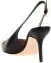 Valentino Garavani Hoge hakken 'Vlogo Signature' Slingback in zwart - Thumbnail 1
