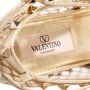 Valentino Garavani Loafers Ballerina Rockstud 05 in goud - Thumbnail 1