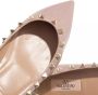 Valentino Garavani Loafers & ballerina schoenen Ballerina Rockstud in beige - Thumbnail 1