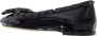 Valentino Garavani Loafers Ballerina Rockstud in zwart - Thumbnail 1