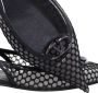 Valentino Garavani Loafers Ballerina Vlogo in zwart - Thumbnail 1
