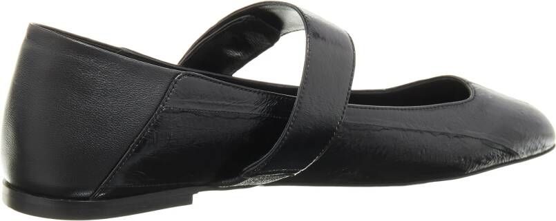 Valentino Garavani Loafers Ballerina Vlogo in zwart