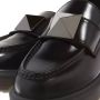 Valentino Garavani Loafers One Stud Mocassins in zwart - Thumbnail 2